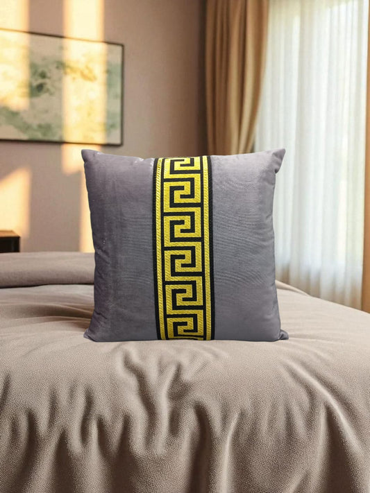 Mid Versace Lace Velvet Cushion