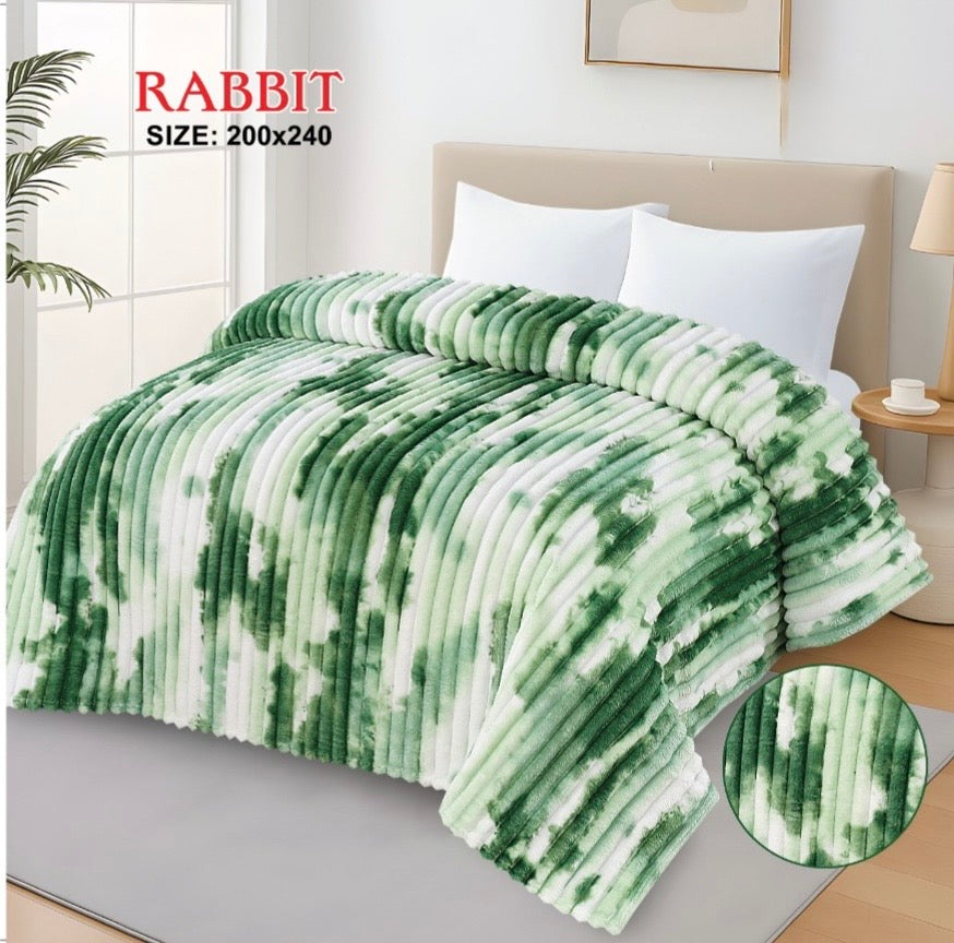 Rabbit Ac Summer Blanket King Size