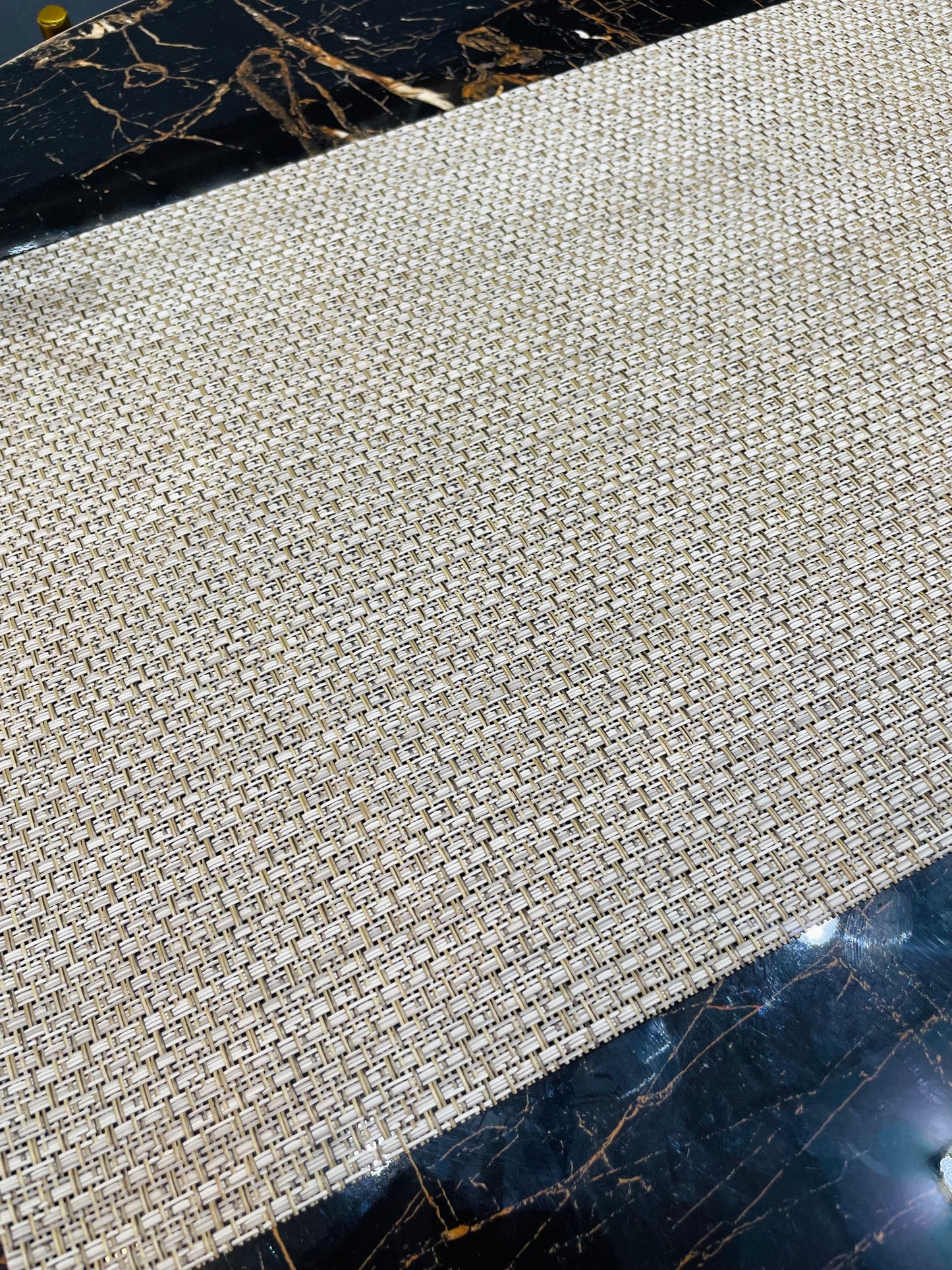6pc Plastic Chatai Table Mats