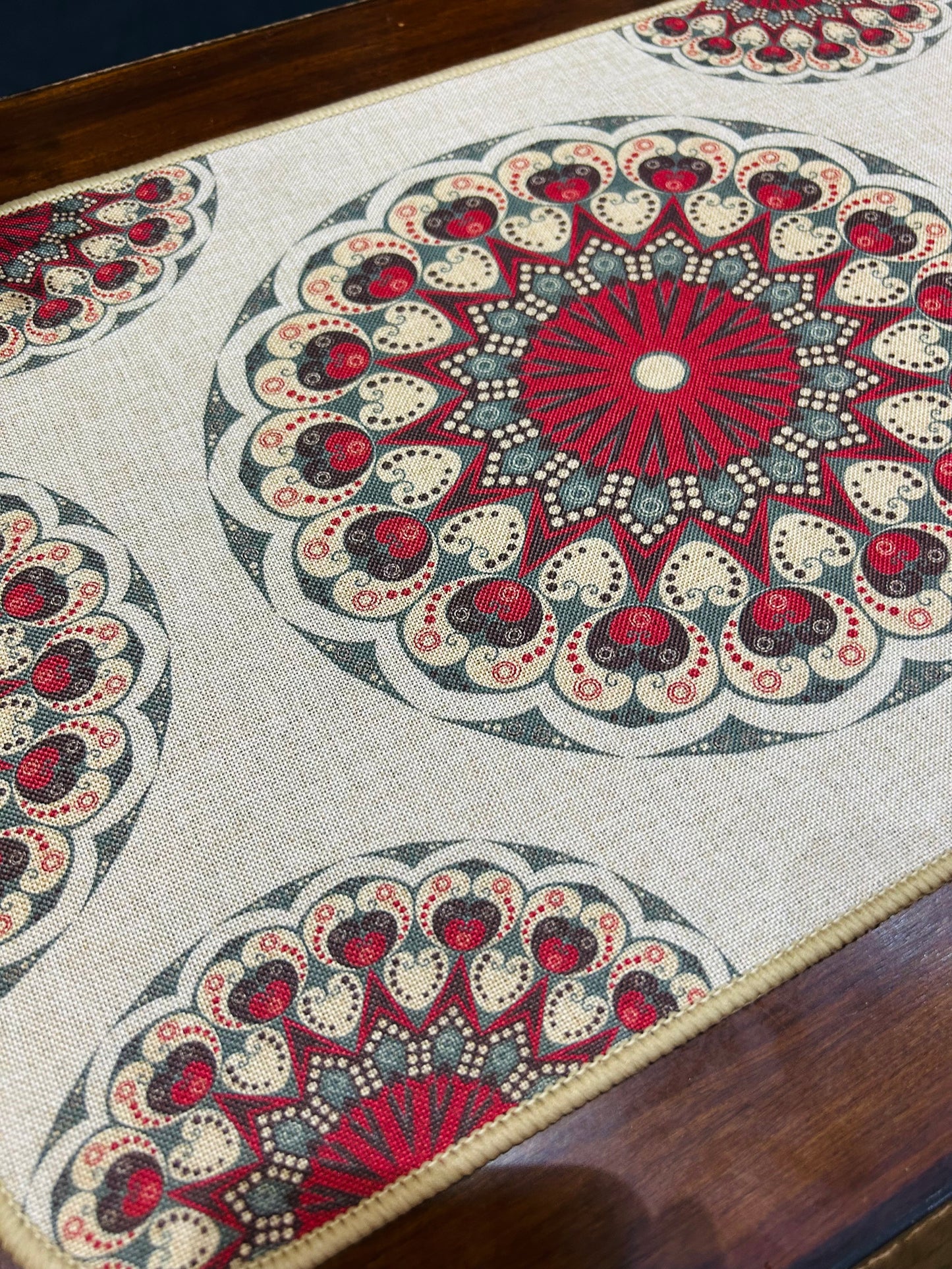 Multi Color Waterproof Plastic Table Mats