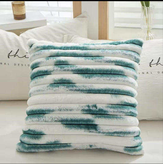 Fur Zebra Cushion