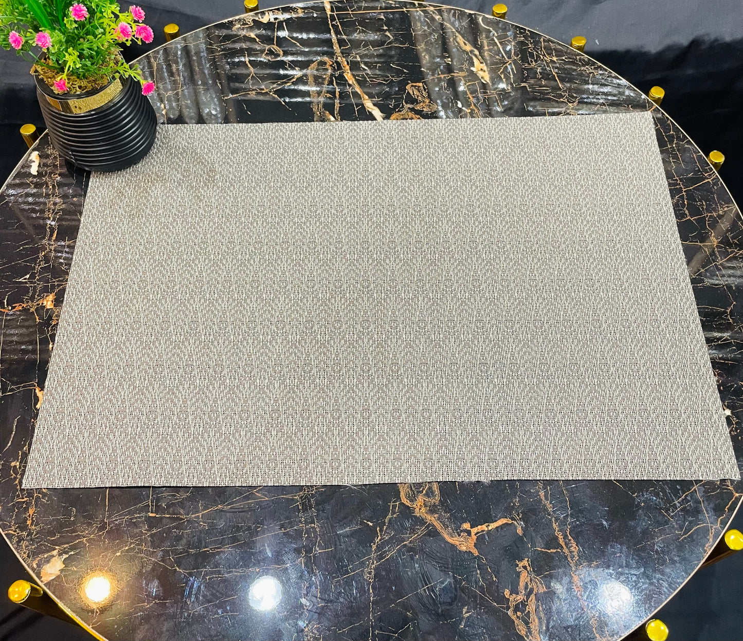 6pc Plastic Chatai Table Mats