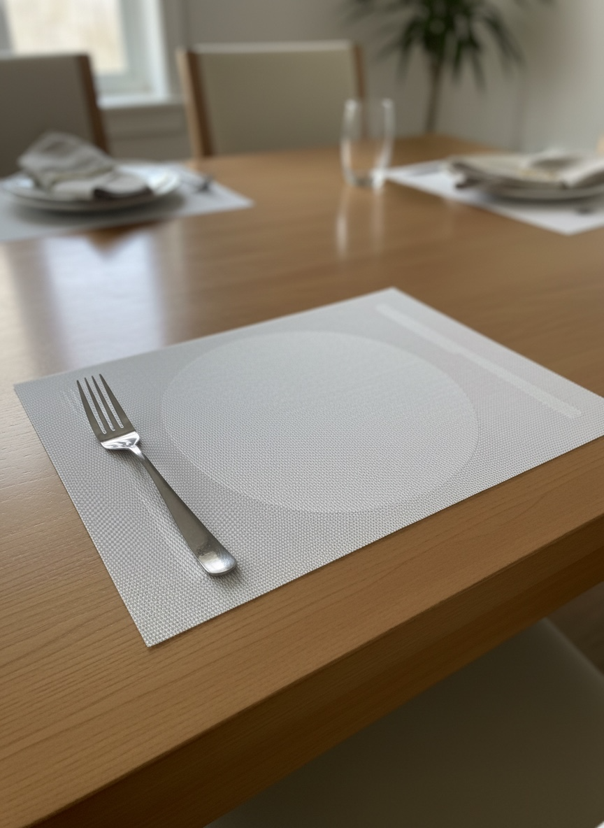 6pc Plastic Chatai Table Mats