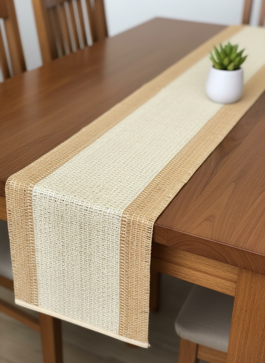 Imported Thread Work Table Runner