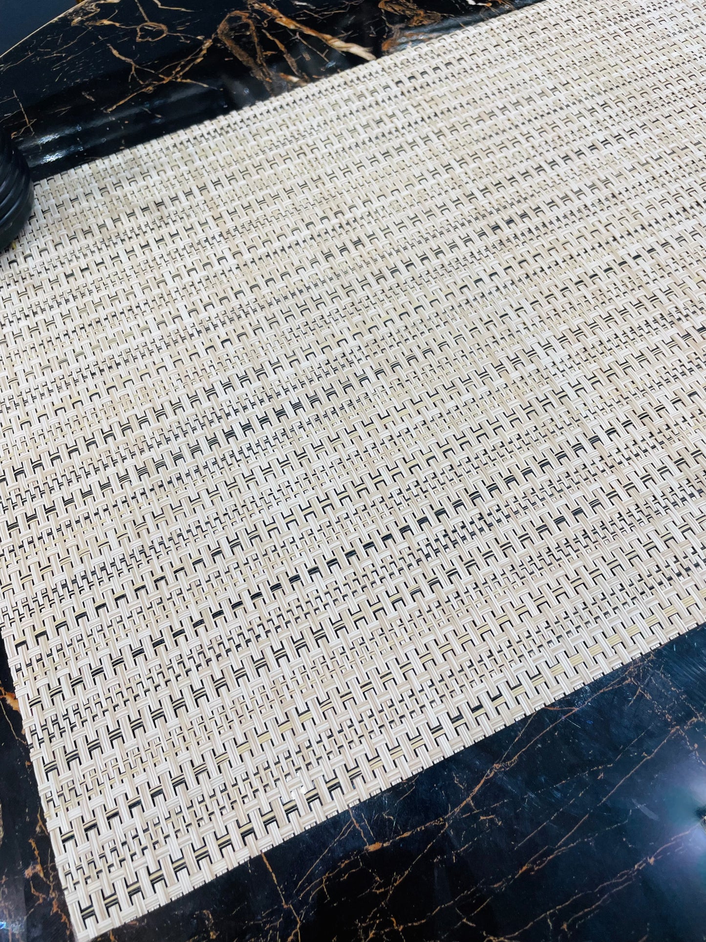 6pc Plastic Chatai Table Mats
