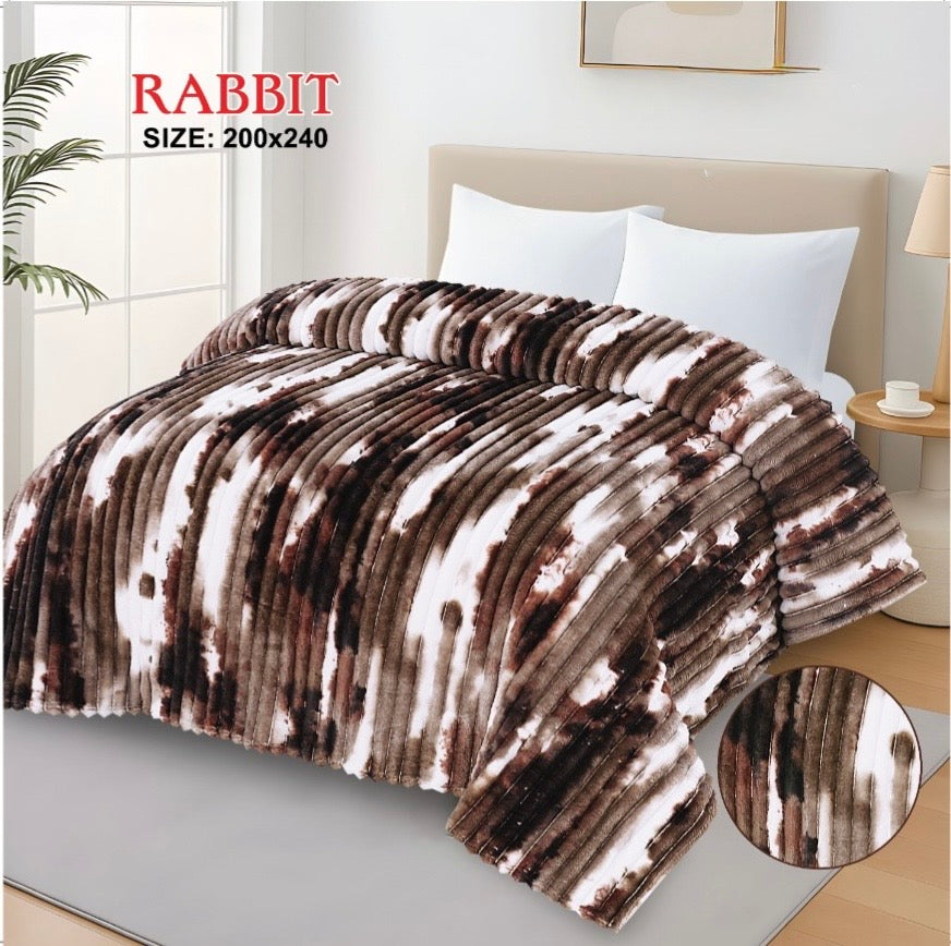 Rabbit Ac Summer Blanket King Size