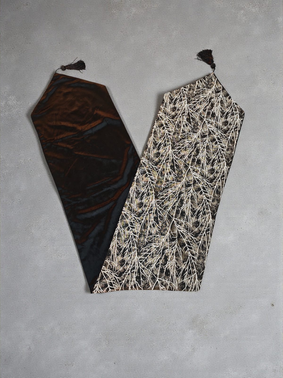Shanghai Velvet Tree Table Runner