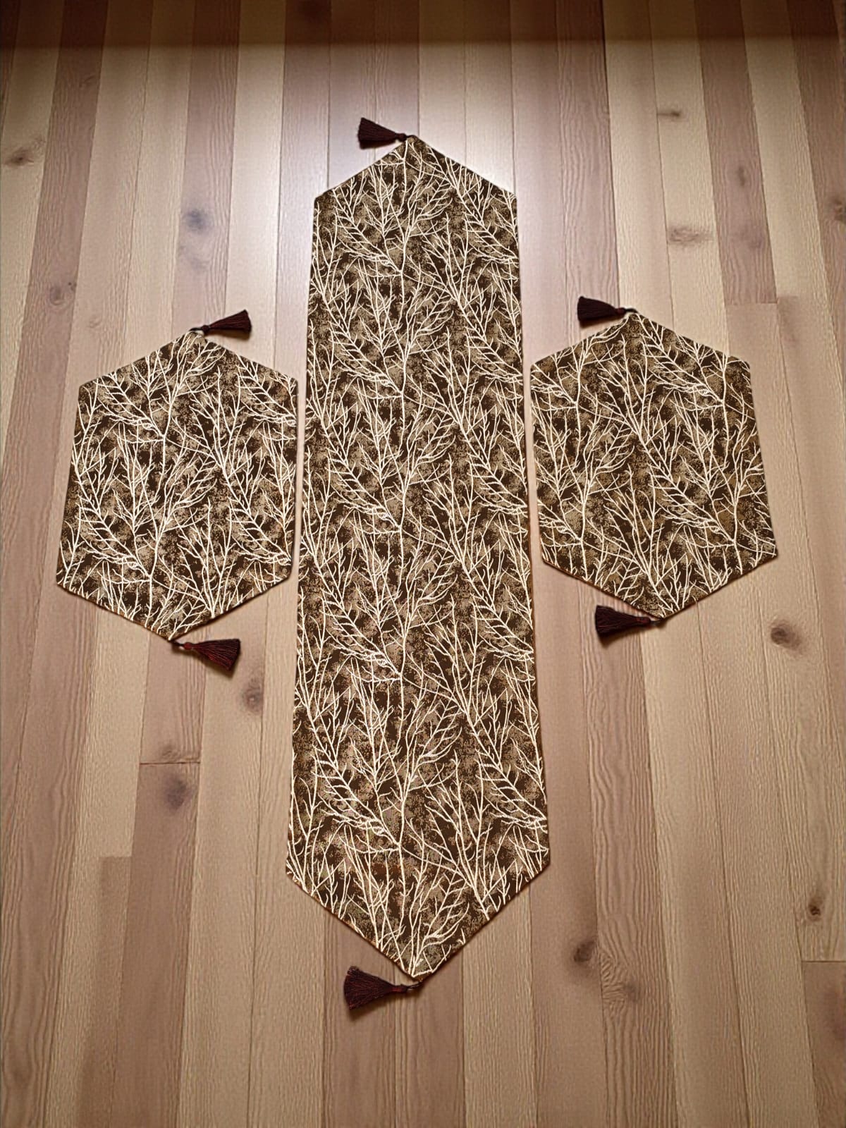 Shanghai Velvet Tree 3pc Set