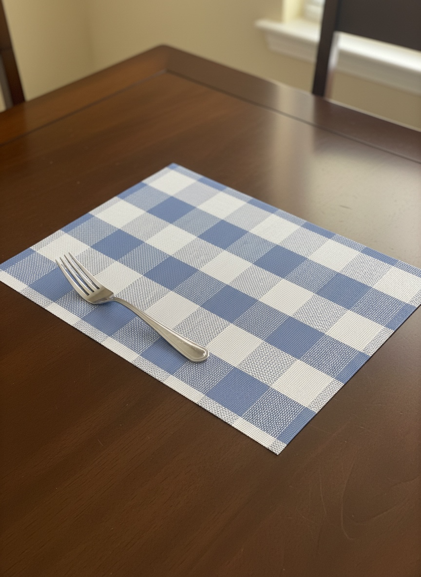 6pc Plastic Chatai Table Mats