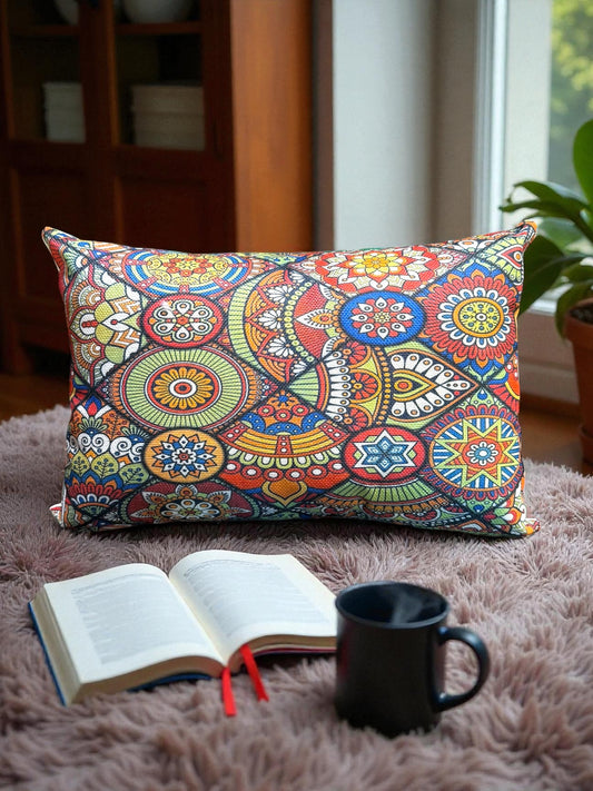 Printed Multi Series Rectangular Cushion