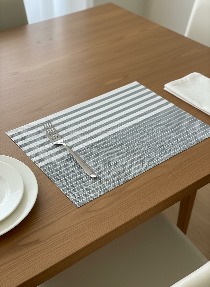 6pc Plastic Chatai Table Mats
