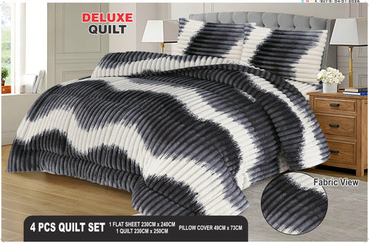 Deluxe Soft Fluffy Complete 4pc Set