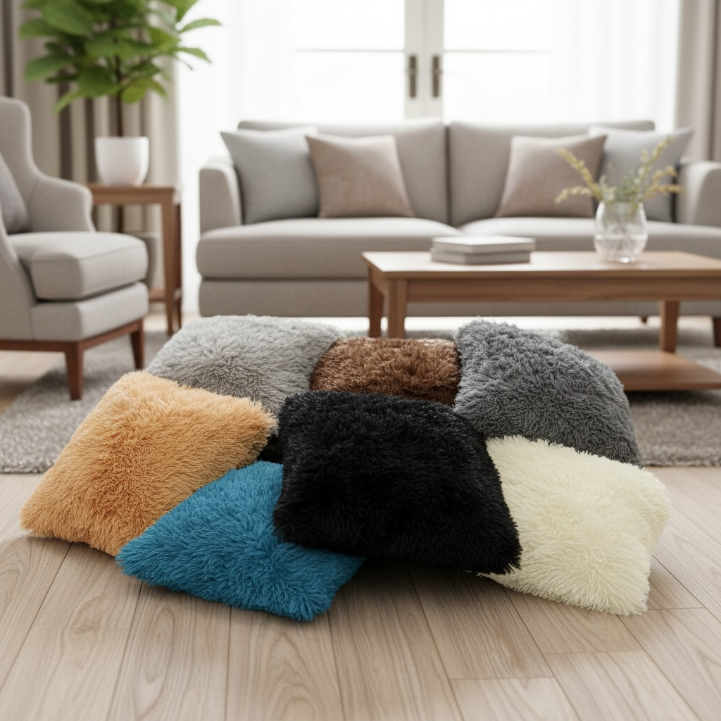 Shaggy Fur Cushion