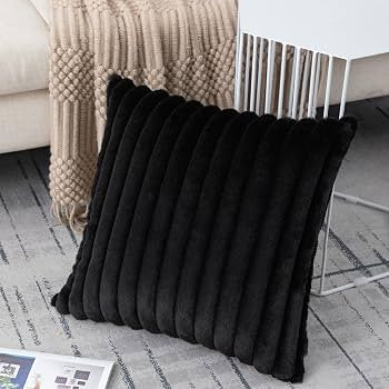 Soft Fur Line Cushion