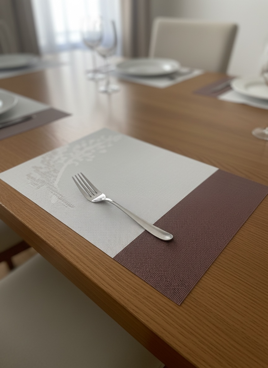 6pc Plastic Chatai Table Mats