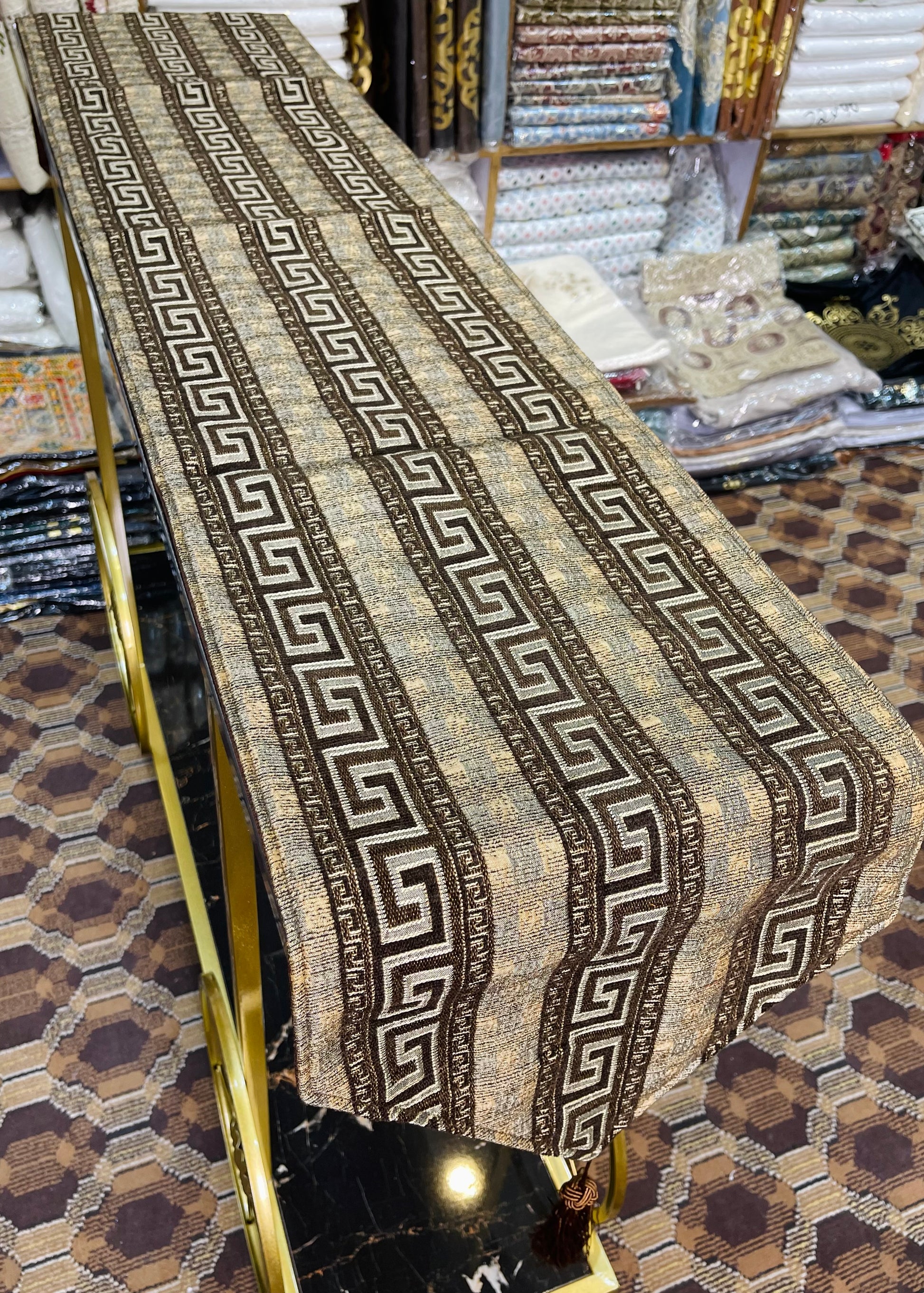 Versace Jacquard Table Runner Ali Bedding Store