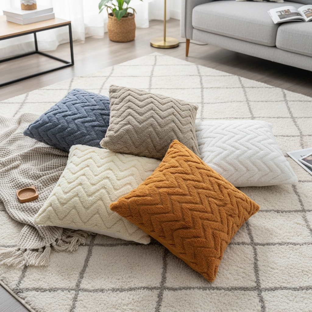 Fur A+ Wave Cushion