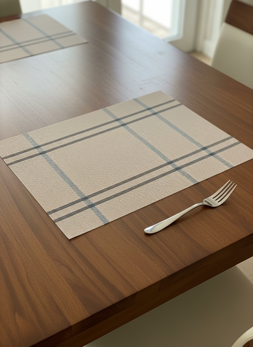 6pc Plastic Chatai Table Mats
