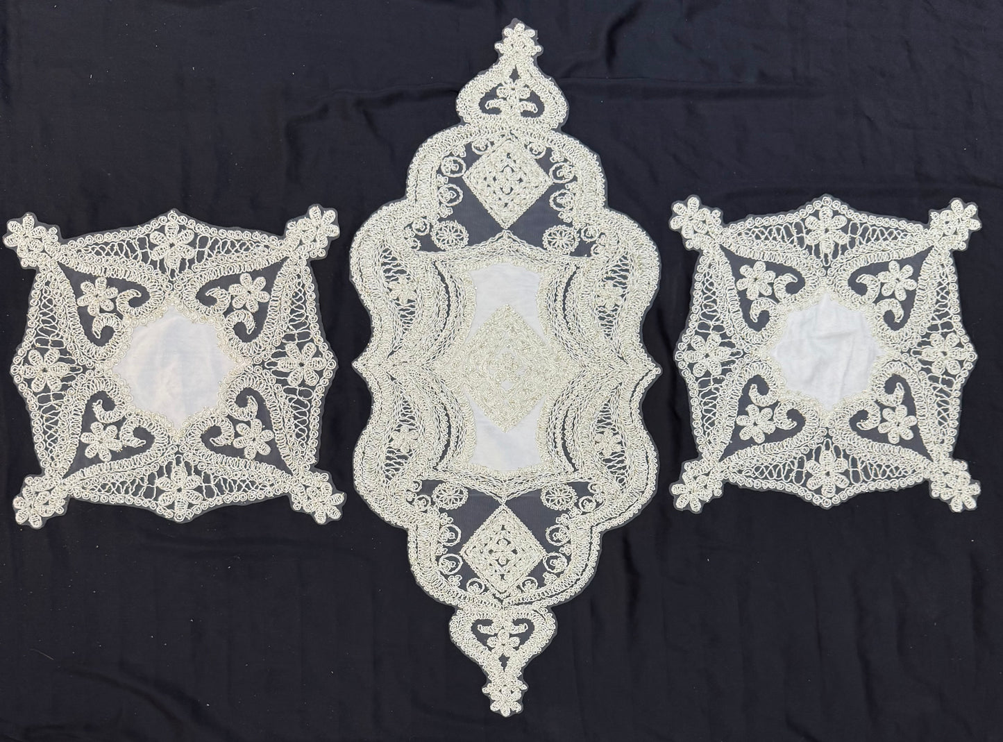 Organza Net Fancy 3pc Set