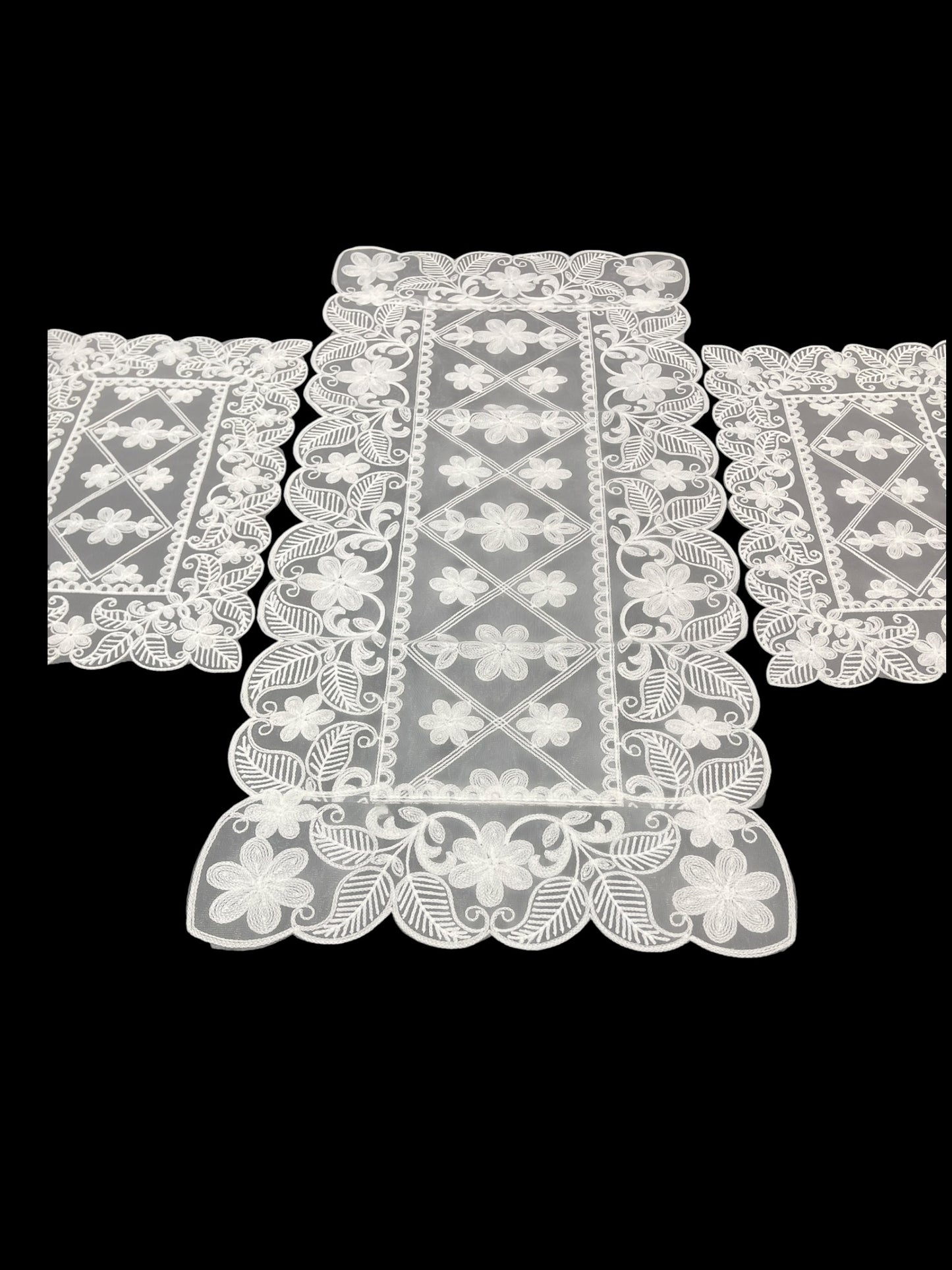 Dori Lace Work Imported 3pc Set