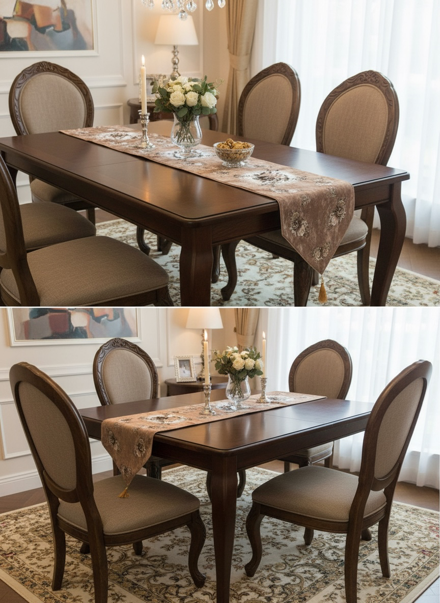 Velvet Printed Imported Table Runner