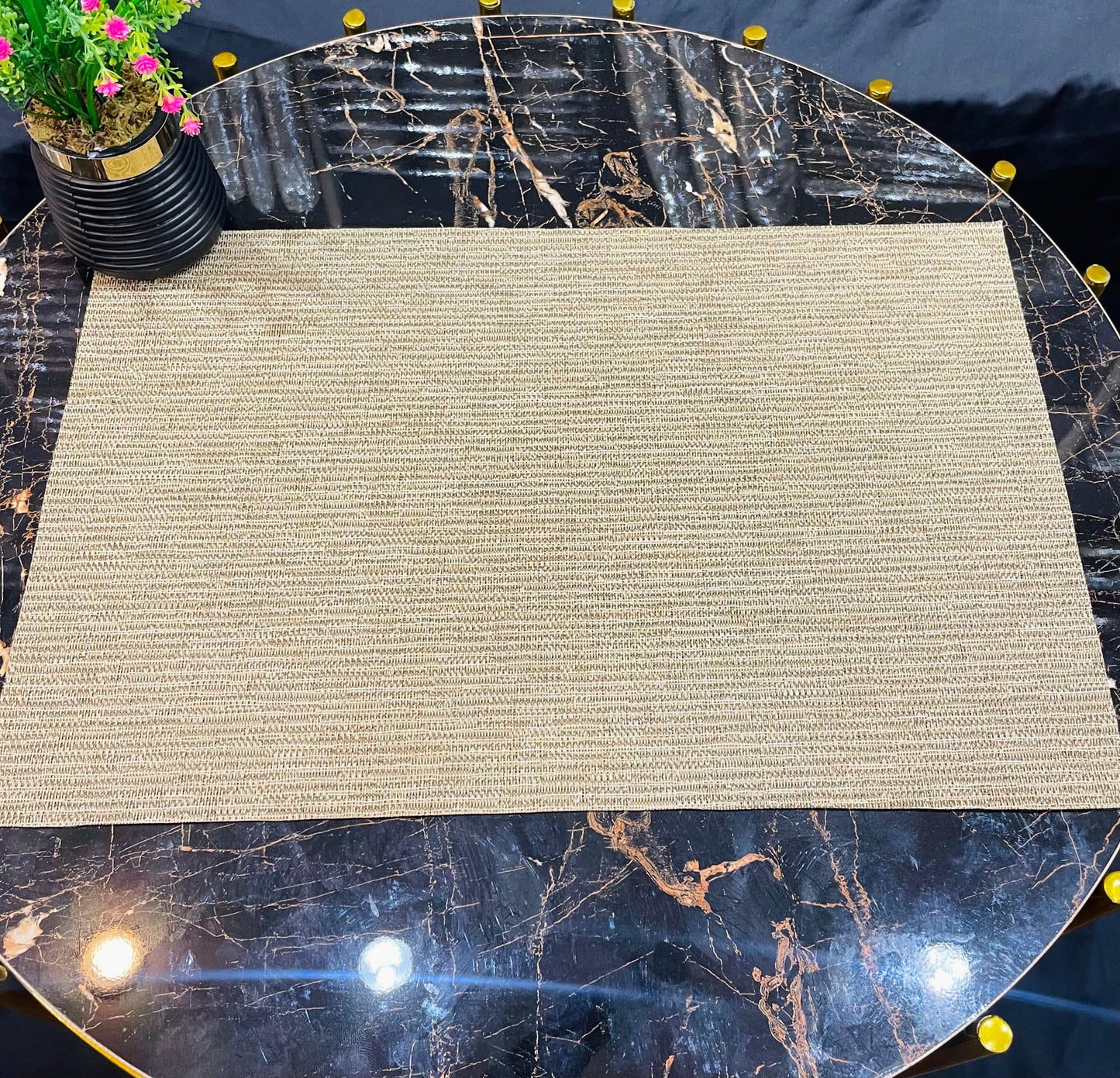 6pc Plastic Chatai Table Mats