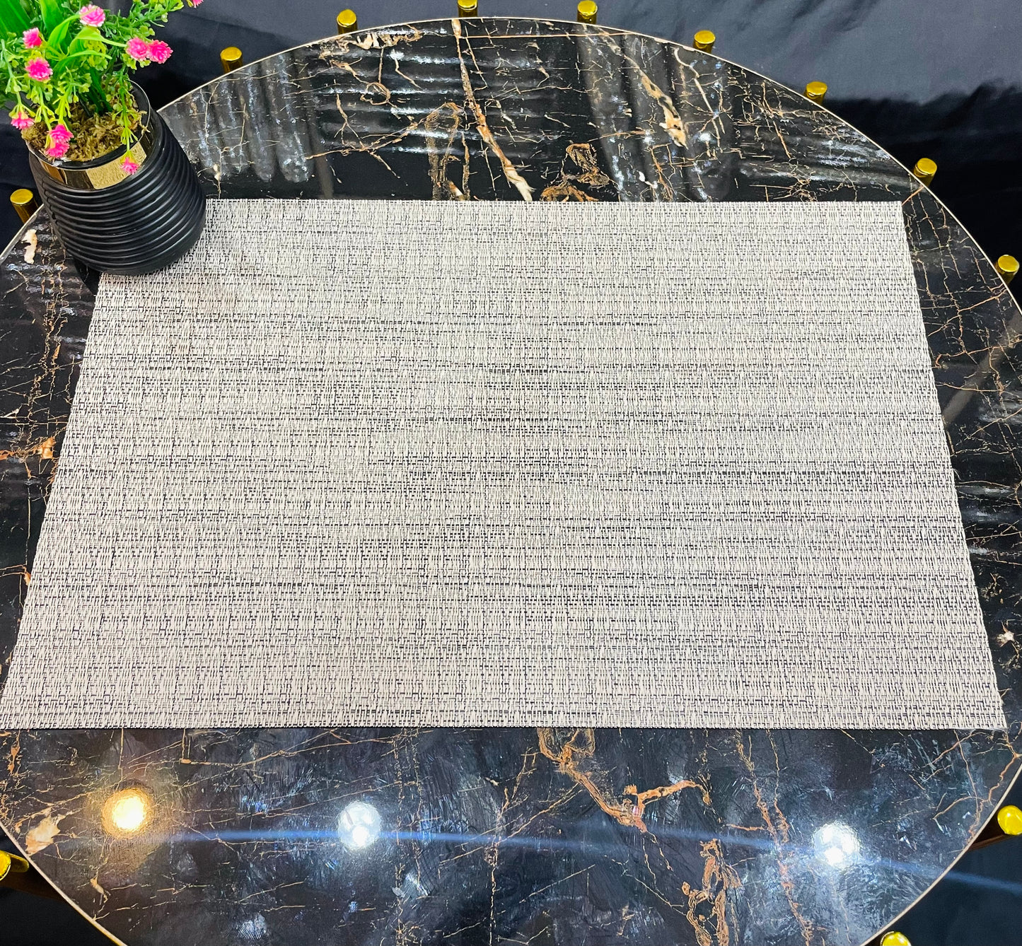 6pc Plastic Chatai Table Mats