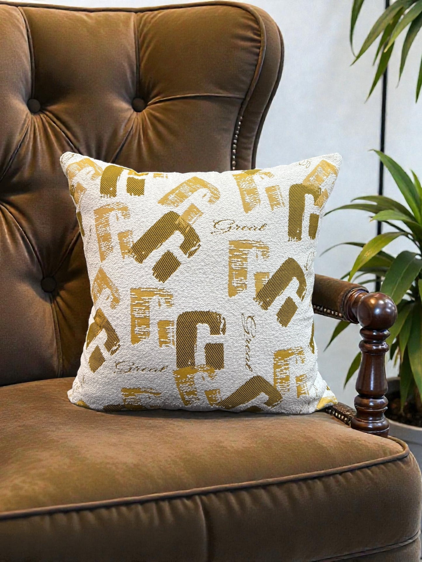 Jacquard China Cushion