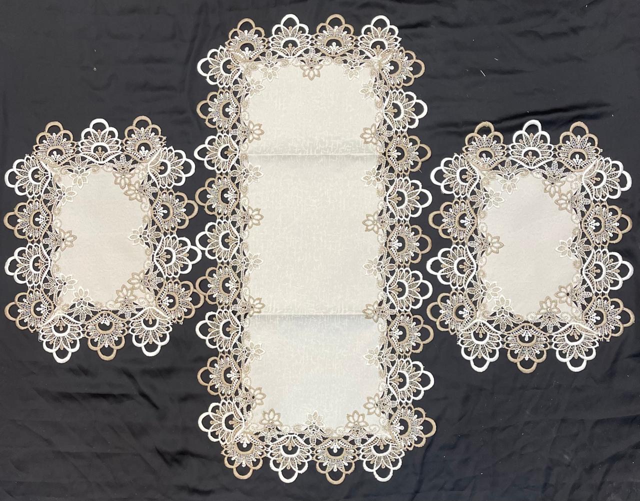 Lace Sada 3pc Set Ali Bedding Store