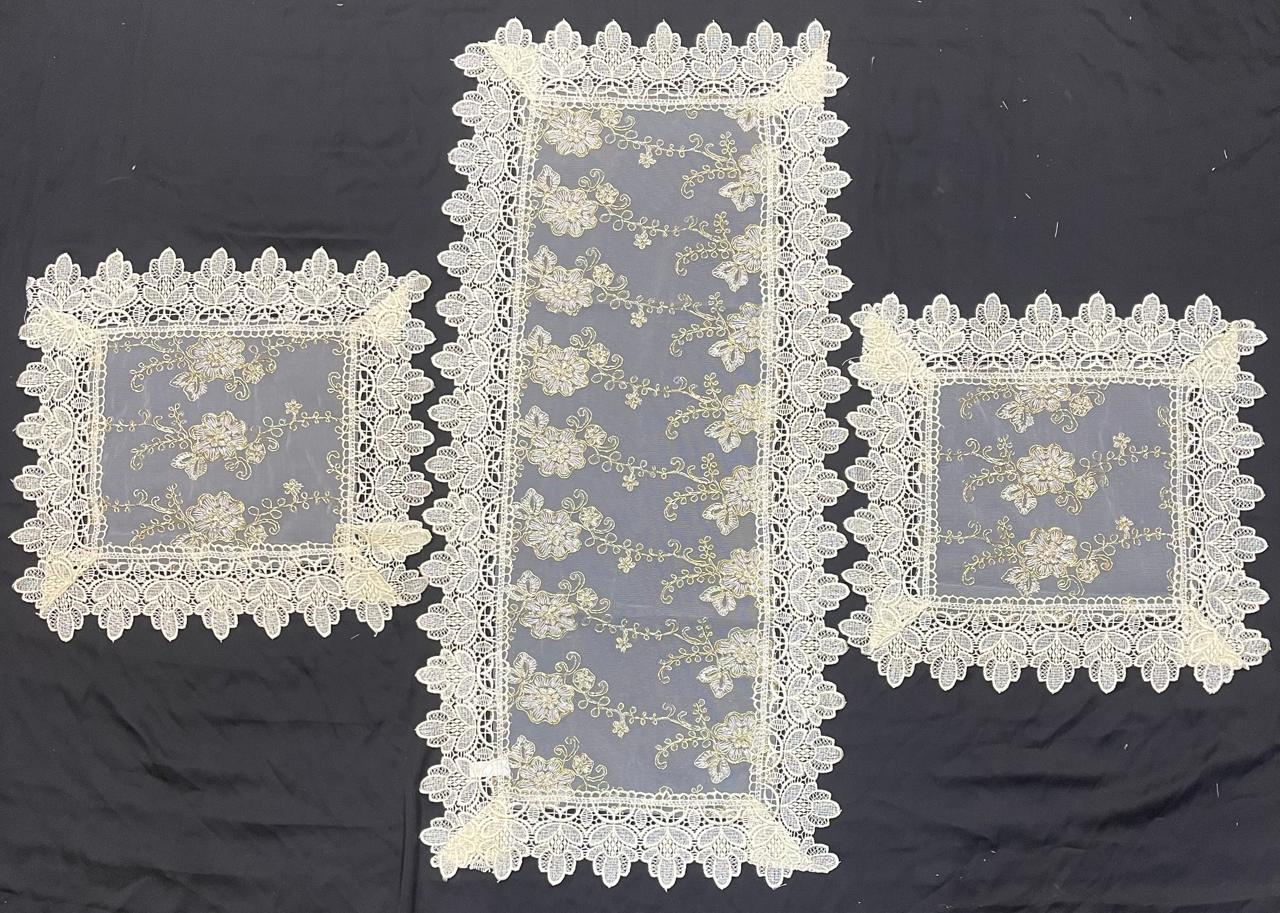 Fancy Tilla 3pc Set Ali Bedding Store