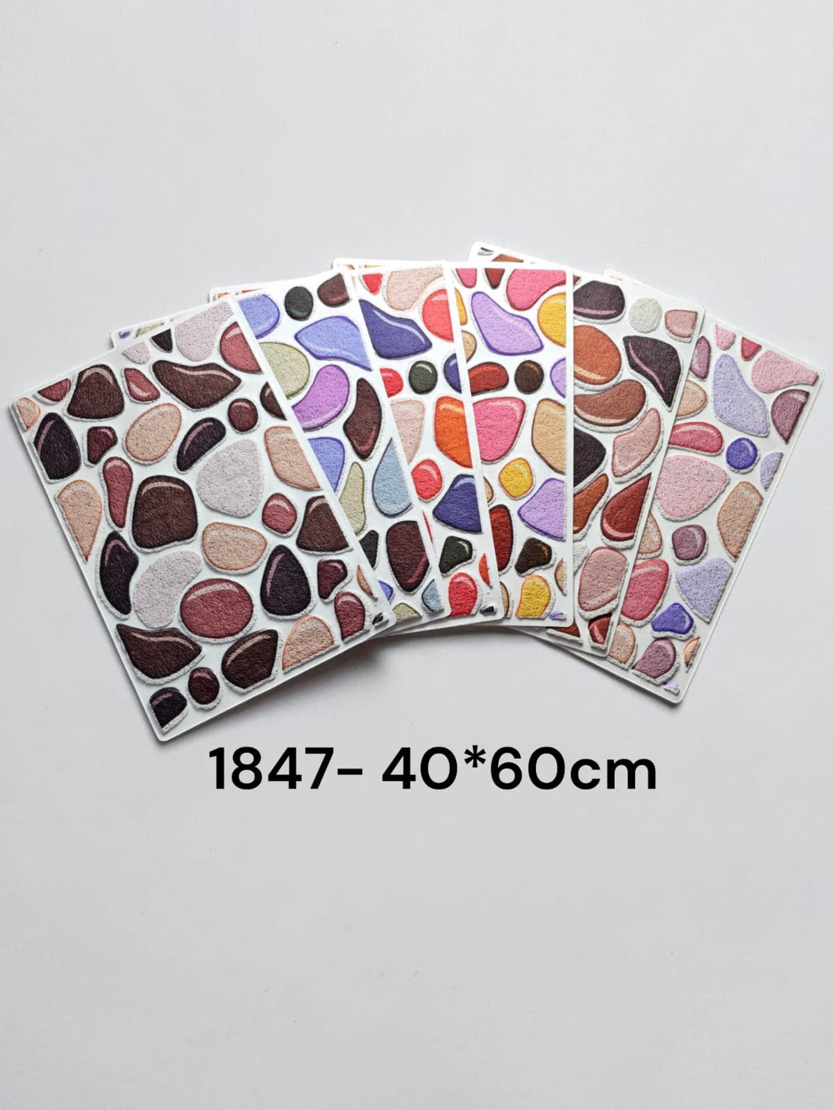 PVC Printed Stone Door Mat/Floor Mat