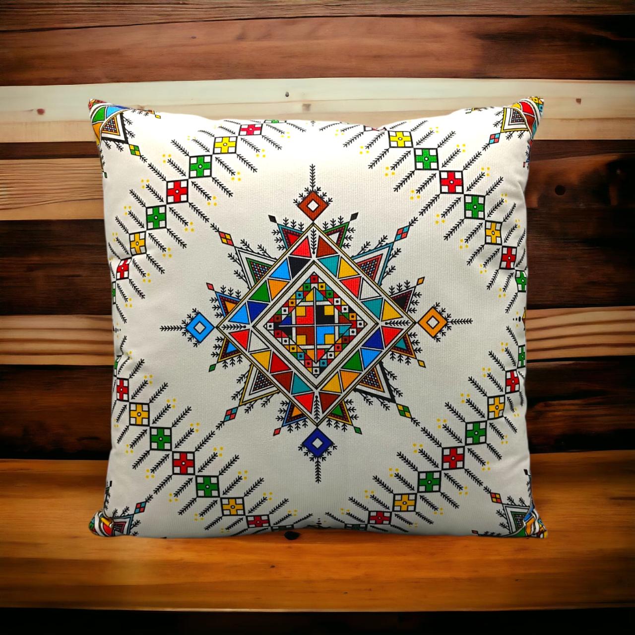 Silk Multi Print Cushion Cover Ali Bedding Store