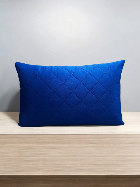 Ultra-Sonic Plain Velvet Rectangular Cushion